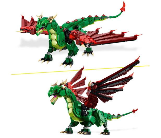 LEGO Creator 31161 Średniowieczny smok - 1283663 - zdjęcie 4